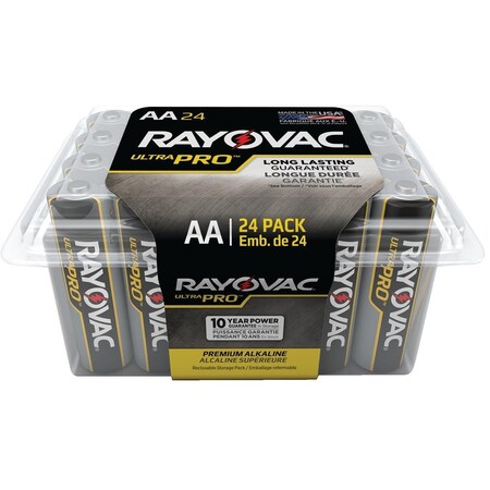 Rayovac Alkaline Aa 24 Ct 47409 24PK 620-ALAA-24PPJ